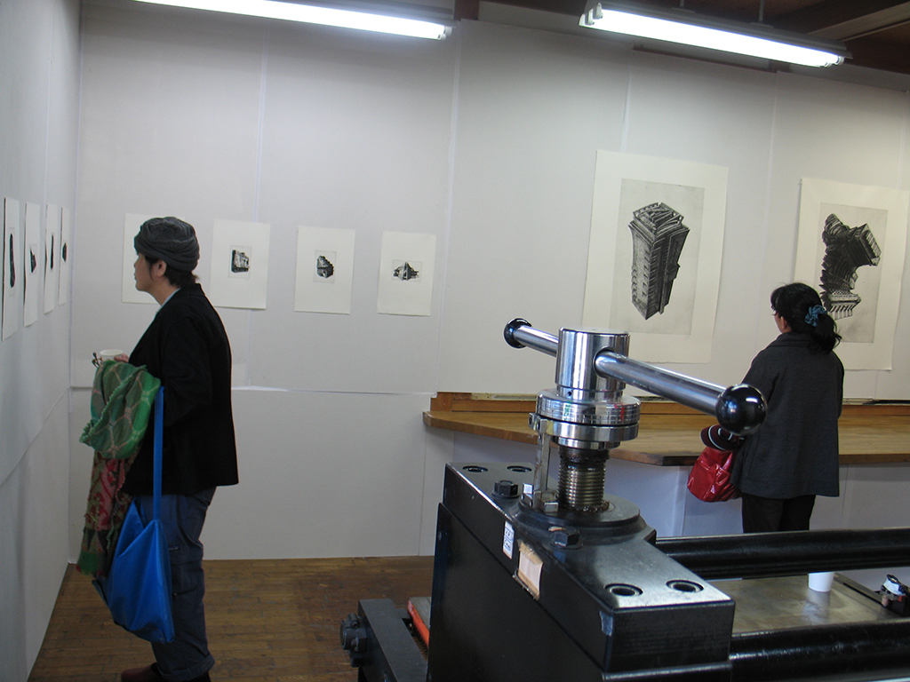 Ausstellung Itsukaichi Besucher